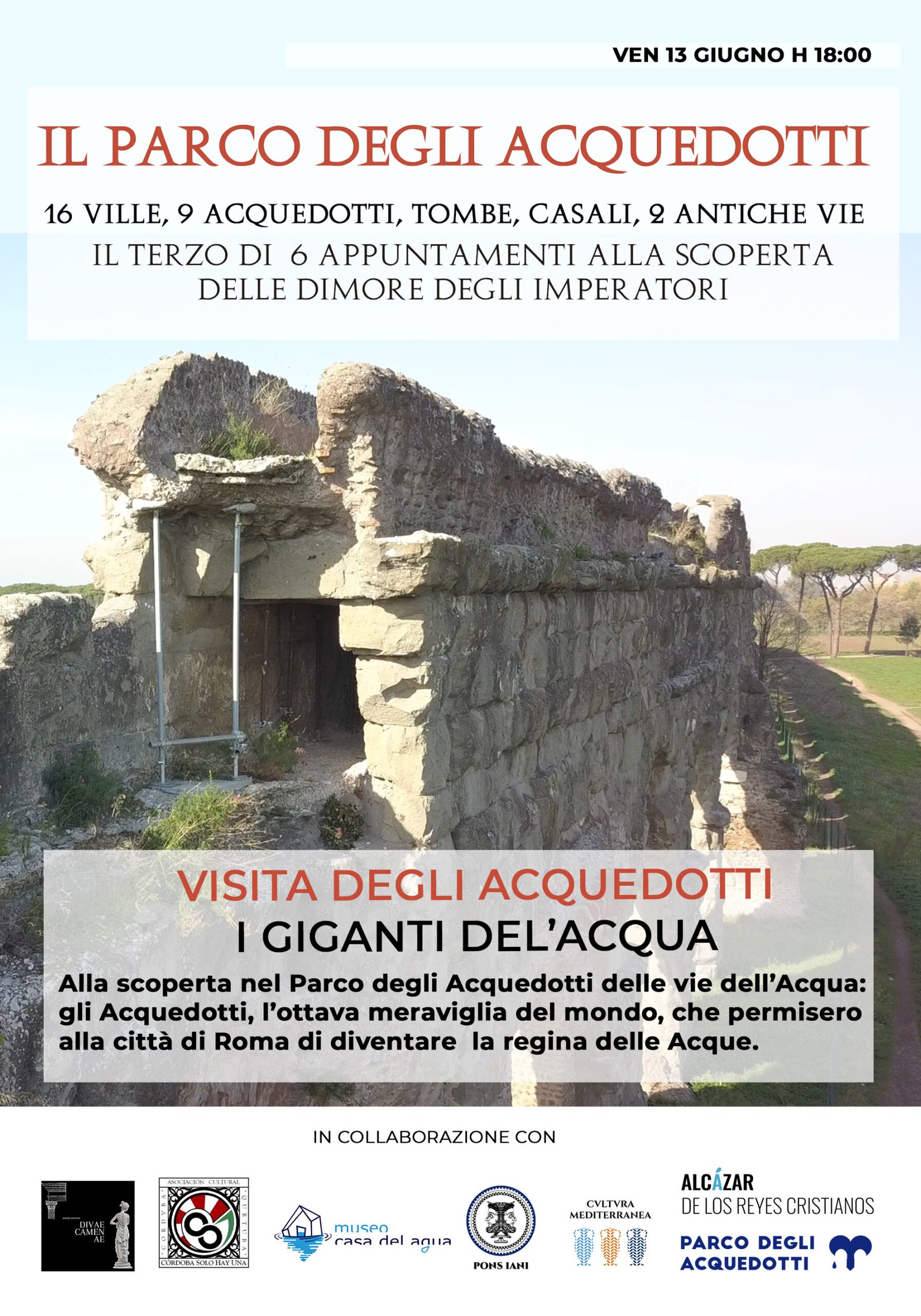 Locandina Acquedotti 6 Visita