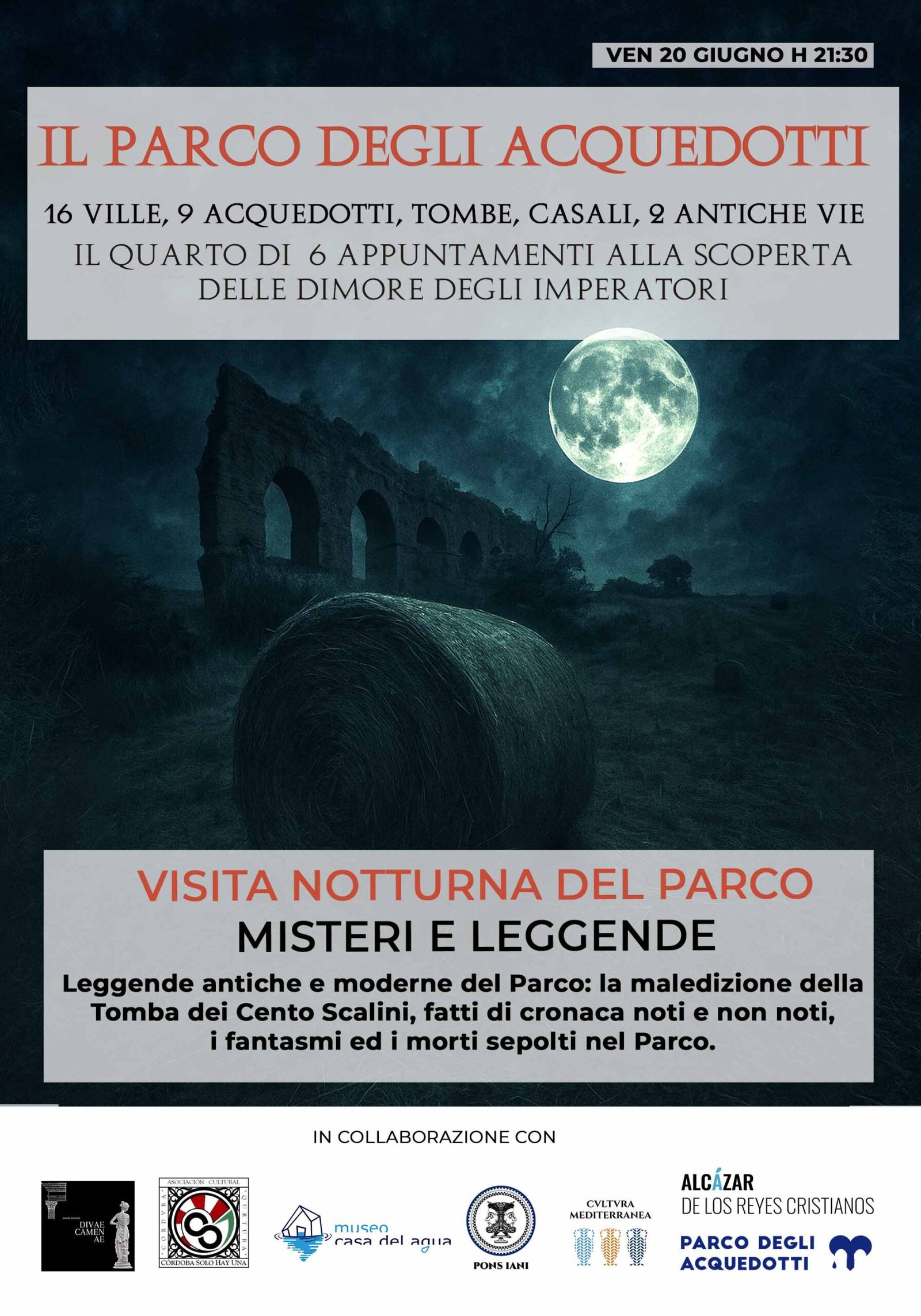 Locandina Misteri del Parco 6 Visita Ridotto